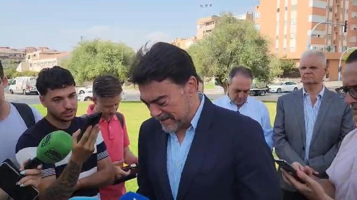 Barcala, muy tenso, no quiere hablar sobre Les Naus