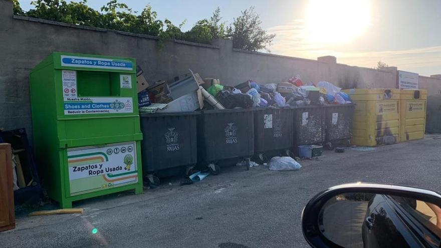 Calma tensa tras 24 horas de huelga de basura en Mijas y Alhaurín el Grande