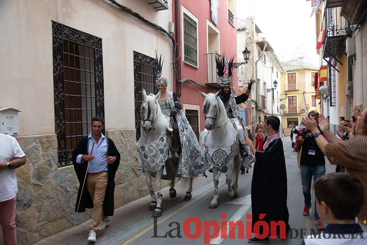 Procesión del día 3 en Caravaca (bando Moro)