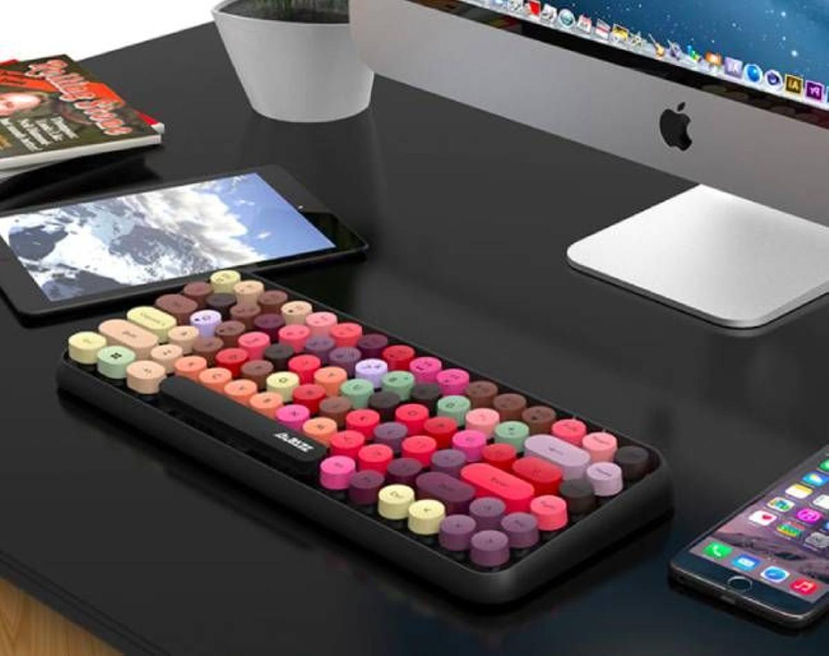 Teclado de colorines de Aliexpress
