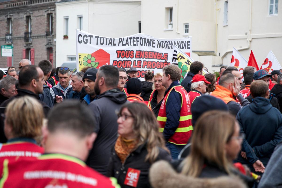 Huelga intersectorial en Francia para reclamar subidas salariales
