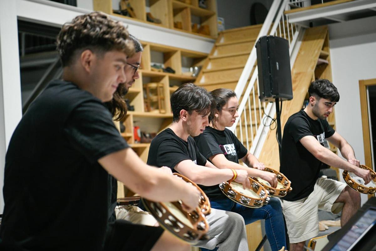 Otra exhibición musical.