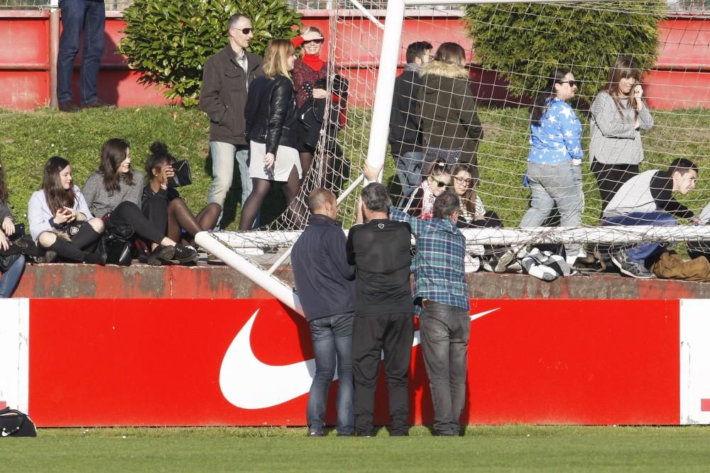 Entrenamiento del Sporting