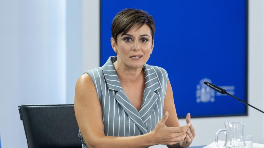 La ministra Portavoz y de Política Territorial, Isabel Rodríguez.