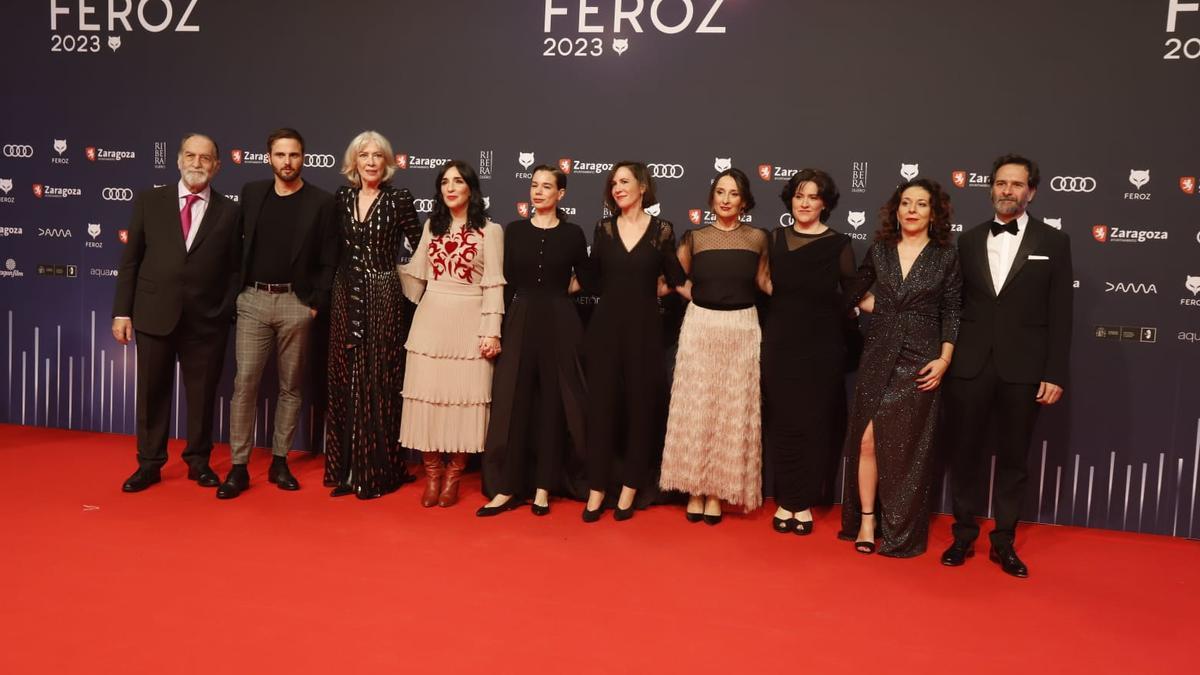 Alfombra roja de los premios Feroz