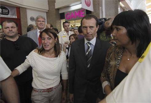 Emilio Butragueño visita Cáceres