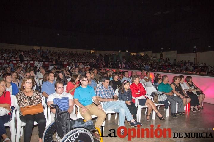 José Manuel Ruíz, Pregonero de las fiestas de Cehegín y Coronación de la Reina