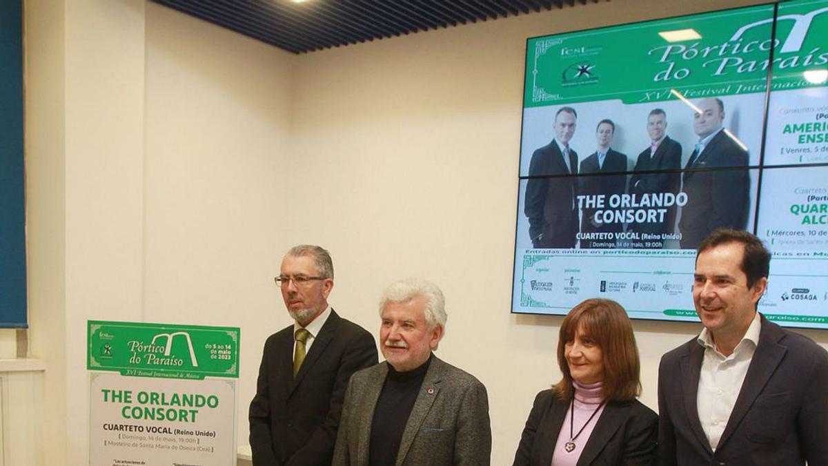 Presentación del programa del festival, ayer. |   // IÑAKI OSORIO