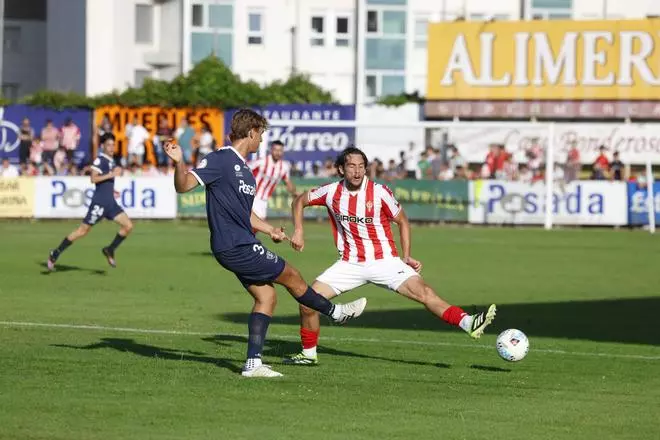 EN IMÁGENES: así fue el choque entre el Marino de Luanco y el Sporting