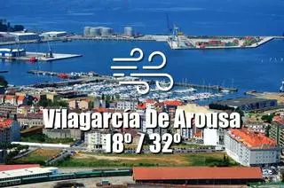 El tiempo en Vilagarcía de Arousa: previsión meteorológica para hoy, martes 23 de julio