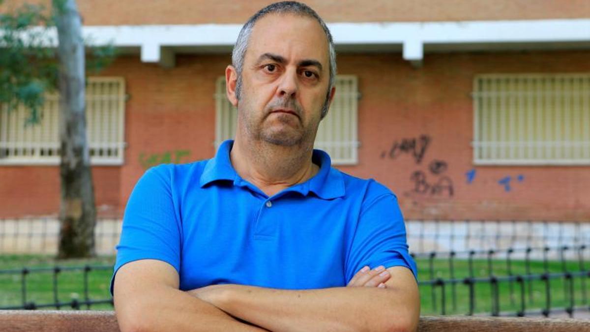 El escritor Emilio Silva Barrera, autor de 'Nébeda'.