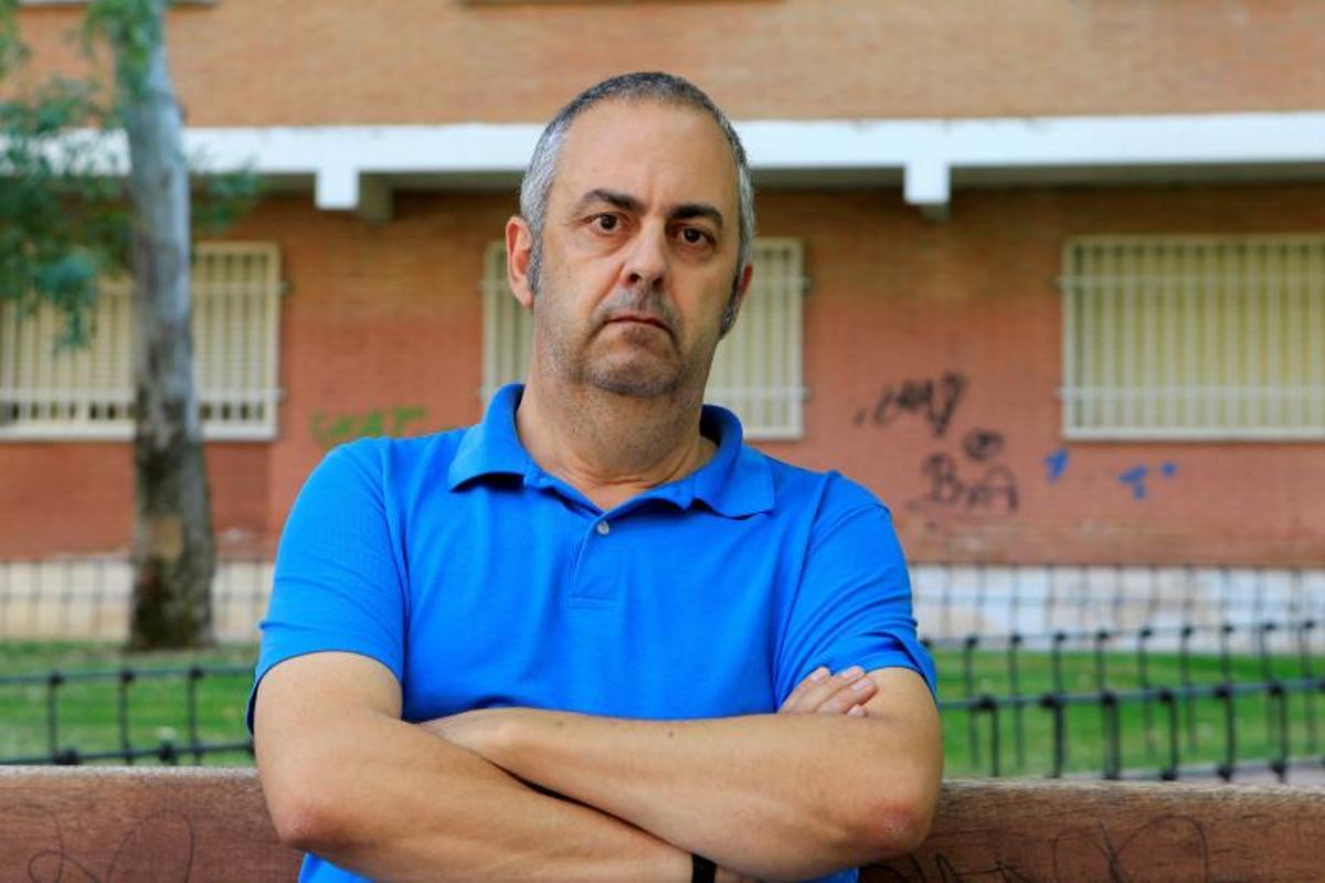 El escritor Emilio Silva Barrera, autor de 'Nébeda'.