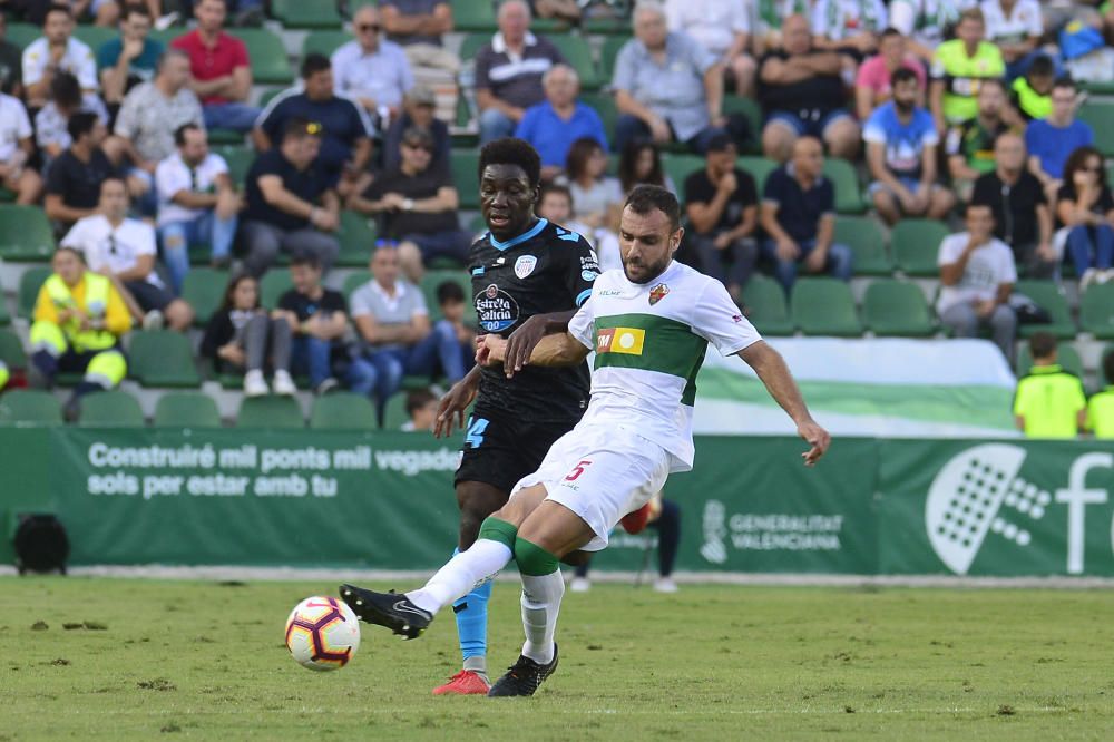 La victoria del Elche ante el CD Lugo en imágenes