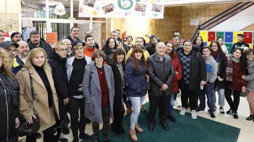 Puertas abiertas en el colegio de Tremañes para sus antiguos alumnos