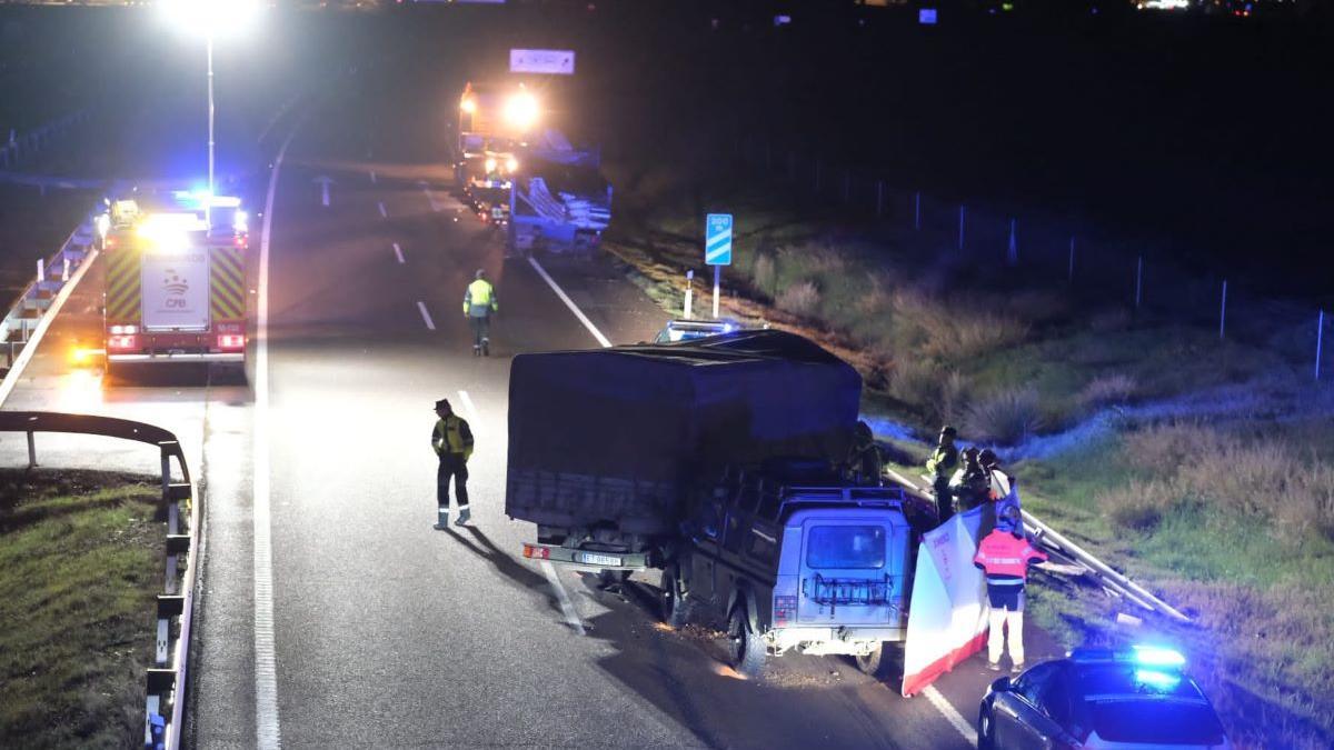 Francisco, el militar fallecido en el accidente de tráfico en la A-5, volvía a casa tras hacer maniobras en Extremadura