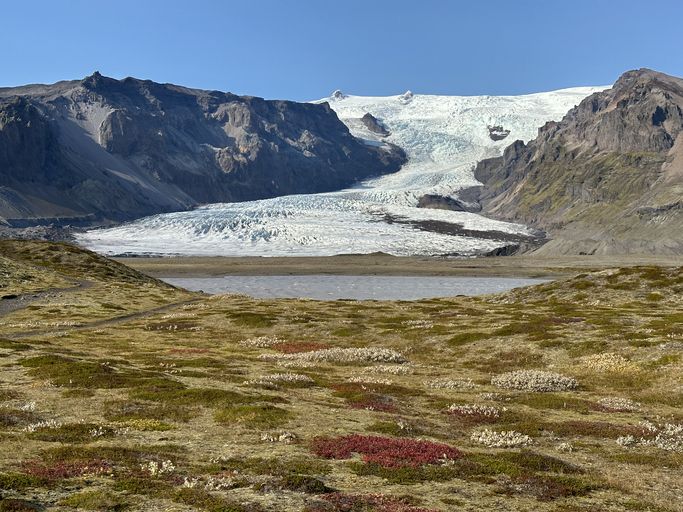 Glaciar Fjallsárlón, un paisaje que cambia según la época del año.