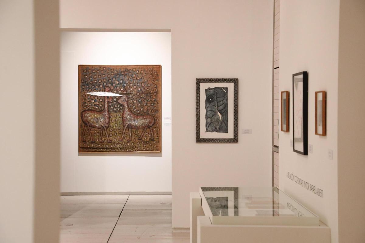 Algunas de las obras que serán expuestas en el Museo.