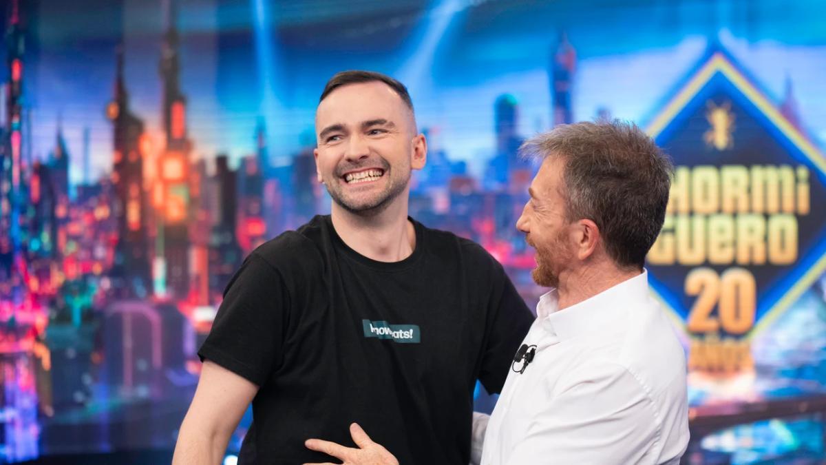 ElXokas en 'El Hormiguero', con Pablo Motos.