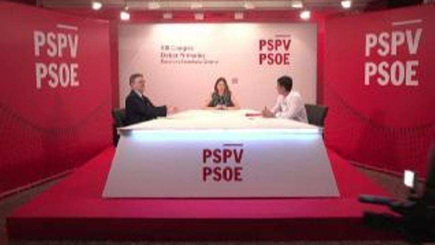 Arduo debate entre los candidatos a liderar la Secretaría Genral del PSPV-PSOE