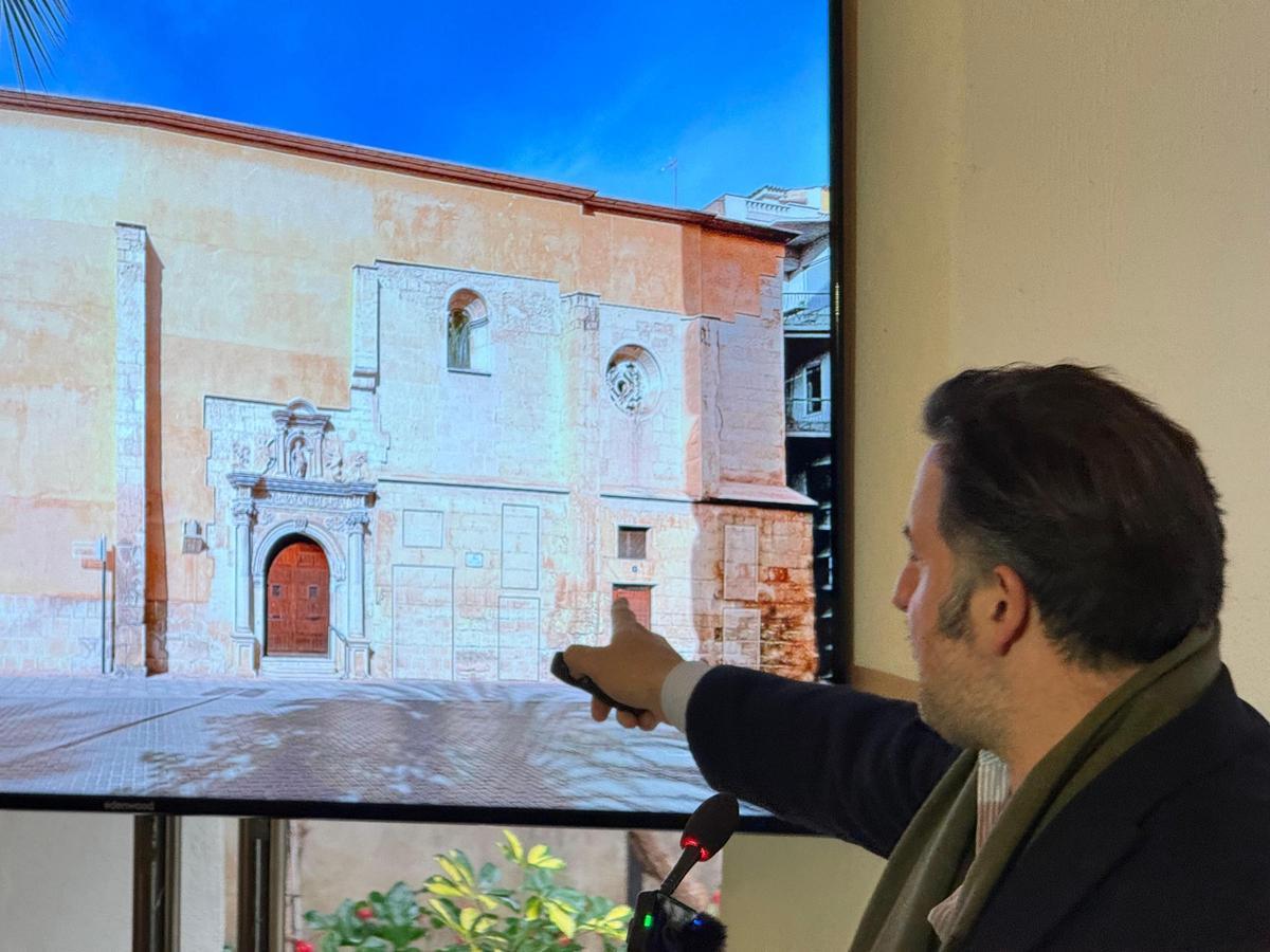 Los nuevos accesos proyectados en el centro cultural de Las Clarisas