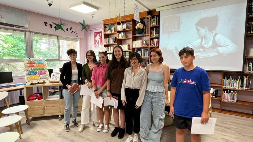 Los jóvenes ganadores. | IES MARÍA SOLIÑO