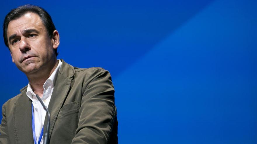 El coordinador general del PP, Fernando Martínez-Maillo, en la cloenda del congrés provincial del PP de Zamora, el 3 de juny