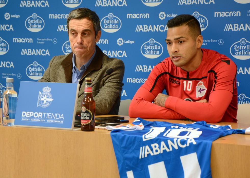 Carmelo del Pozo presenta a Nahuel Leiva