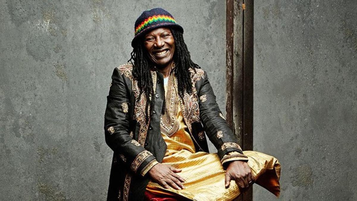 El músico marfileño Alpha Blondy.