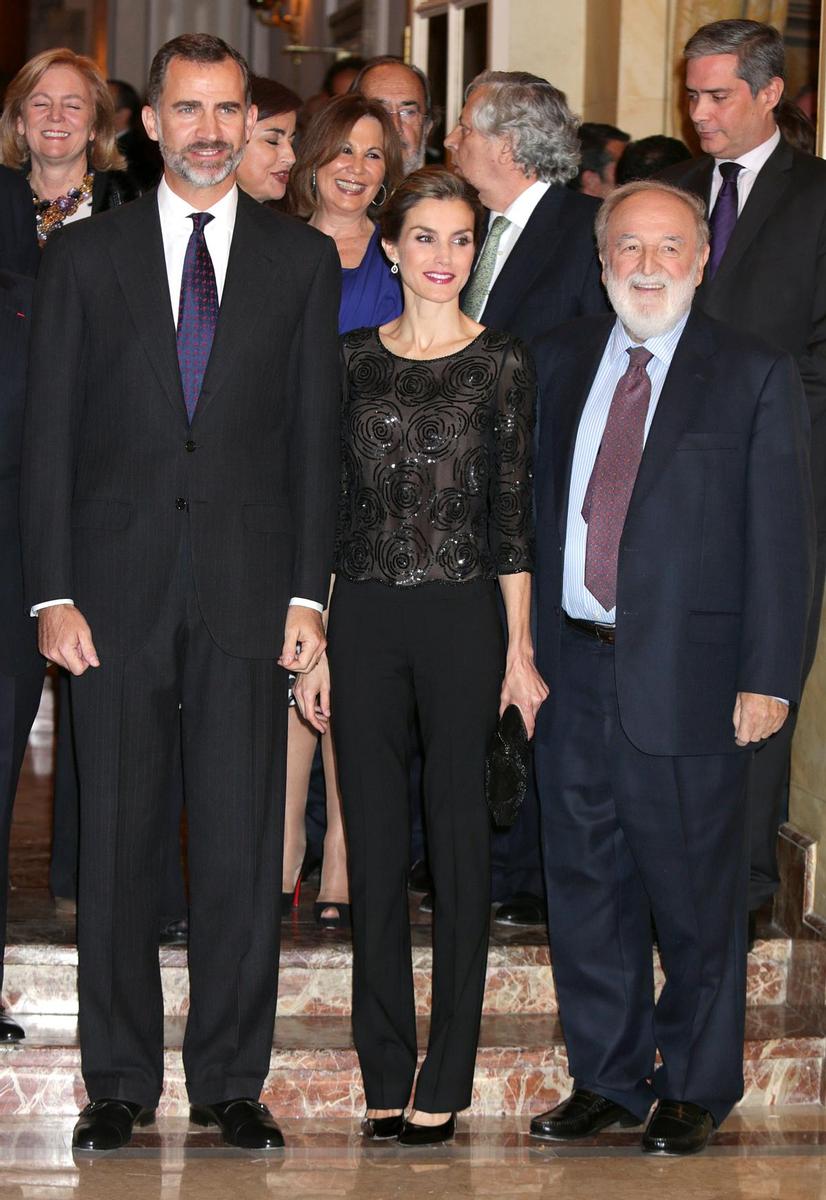 Letizia Ortiz con cuerpo de Felipe Varela