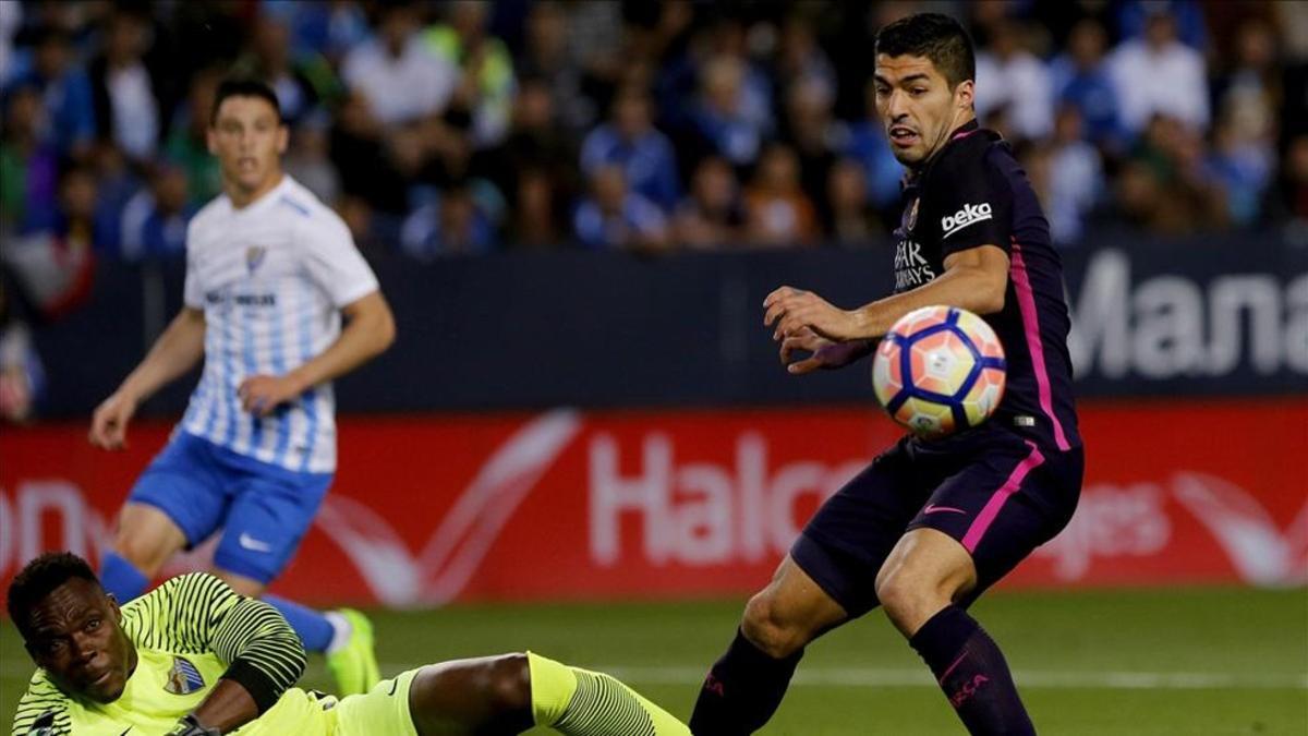 Luis Suárez espera batir de una vez por todas al Málaga