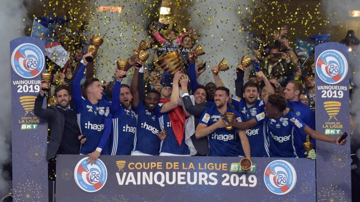 El Racing Club de Estrasburgo fue el ganador de la última edición de la Copa de Francia