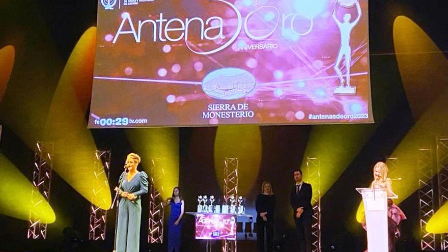 Jamón de Monesterio en la gala de entrega de las Antenas de Oro