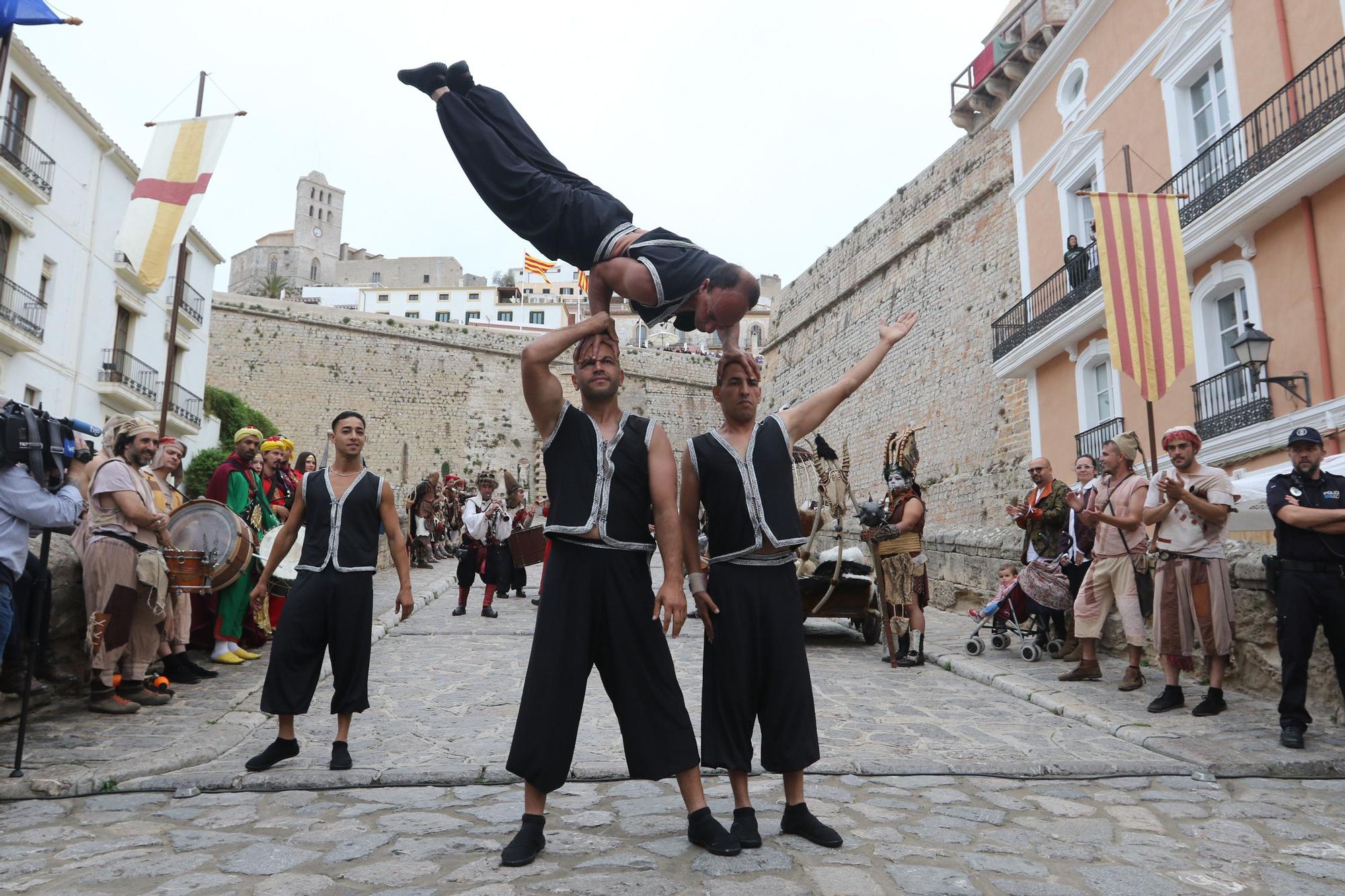 Edición de 2016 de la Feria Medieval de Ibiza.