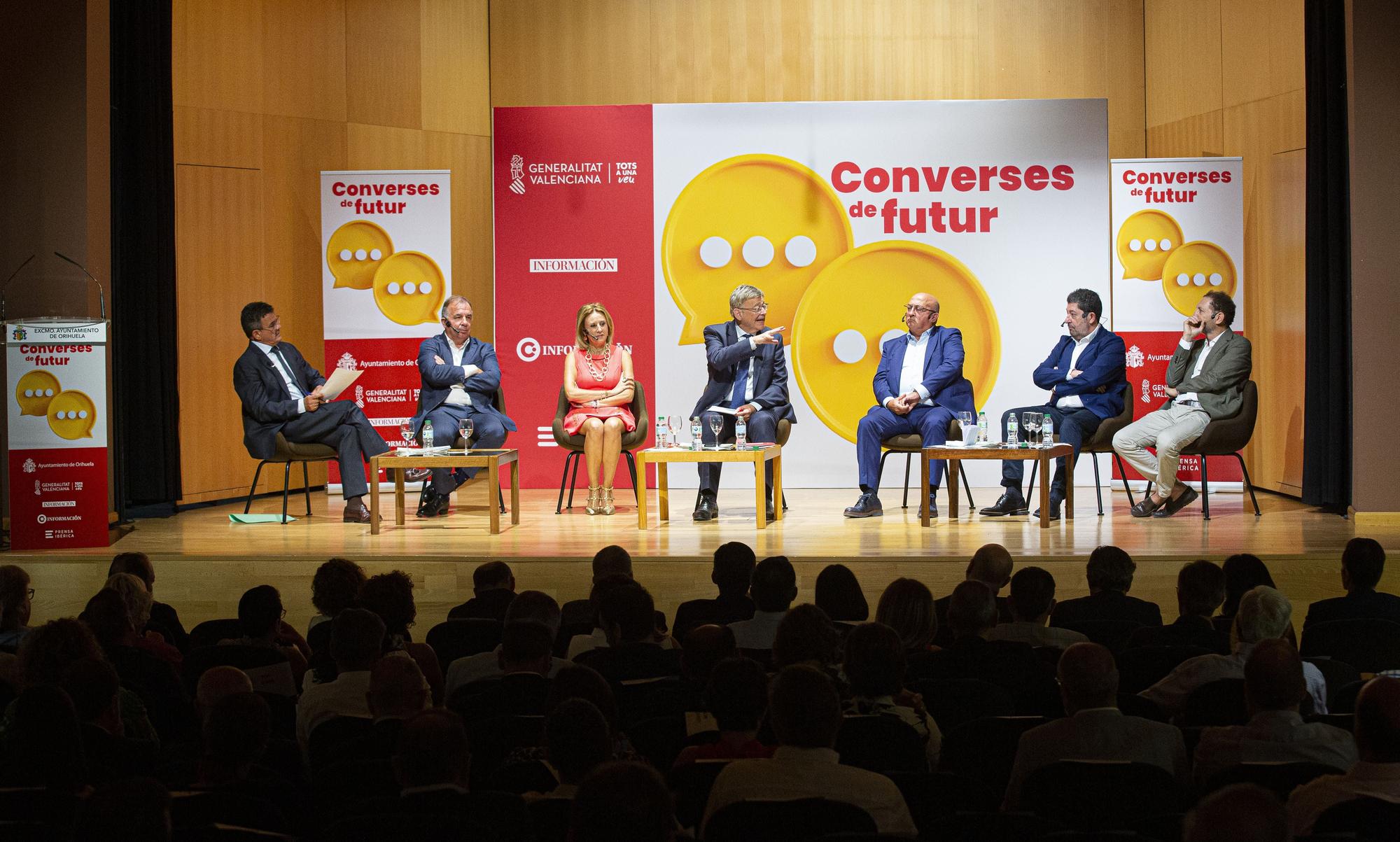 «Converses de futur» | Puig anuncia 343 millones del Gobierno en proyectos para prevenir inundaciones