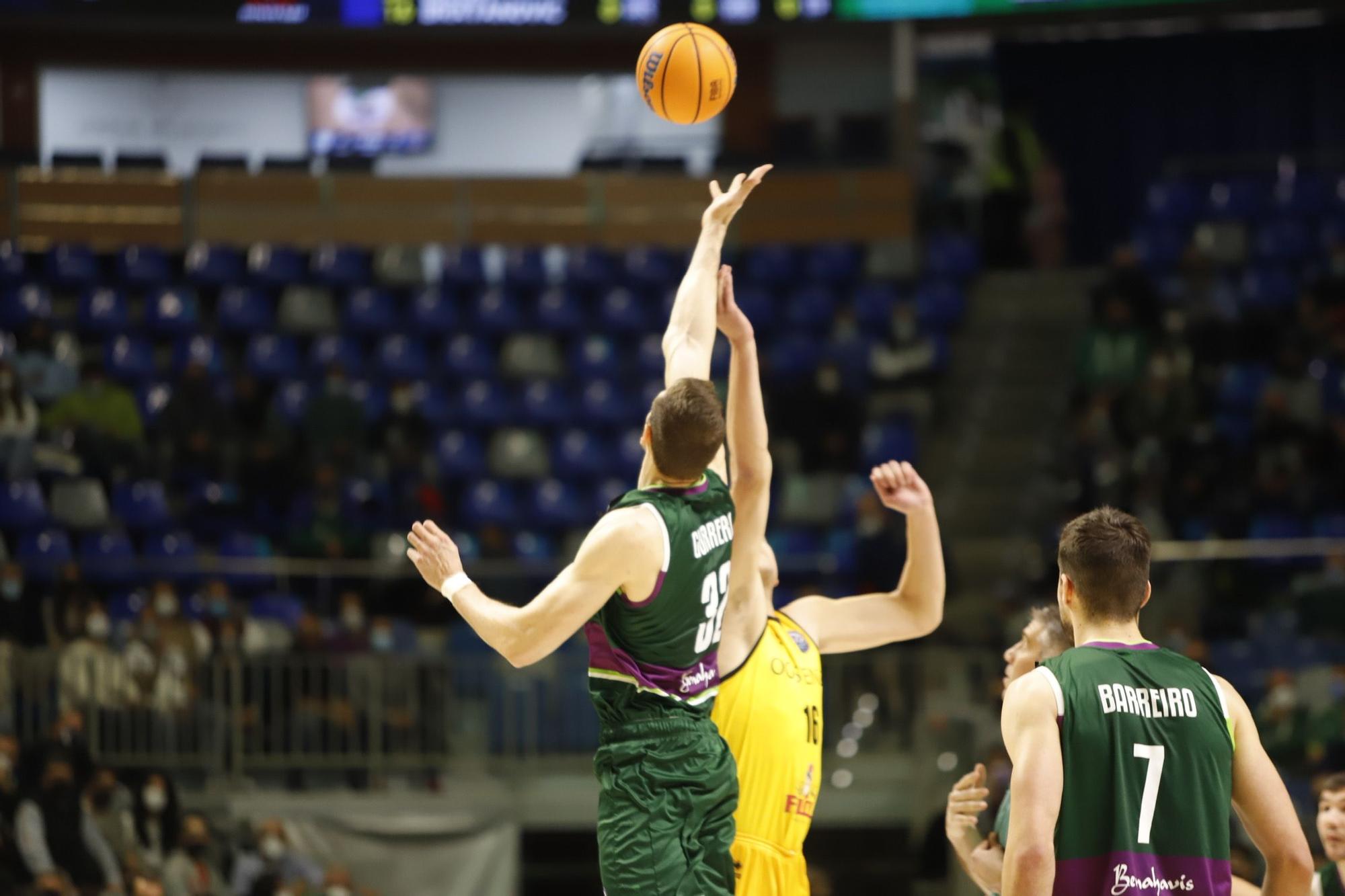 Las imágenes del Unicaja - Filou Oostende de la BCL