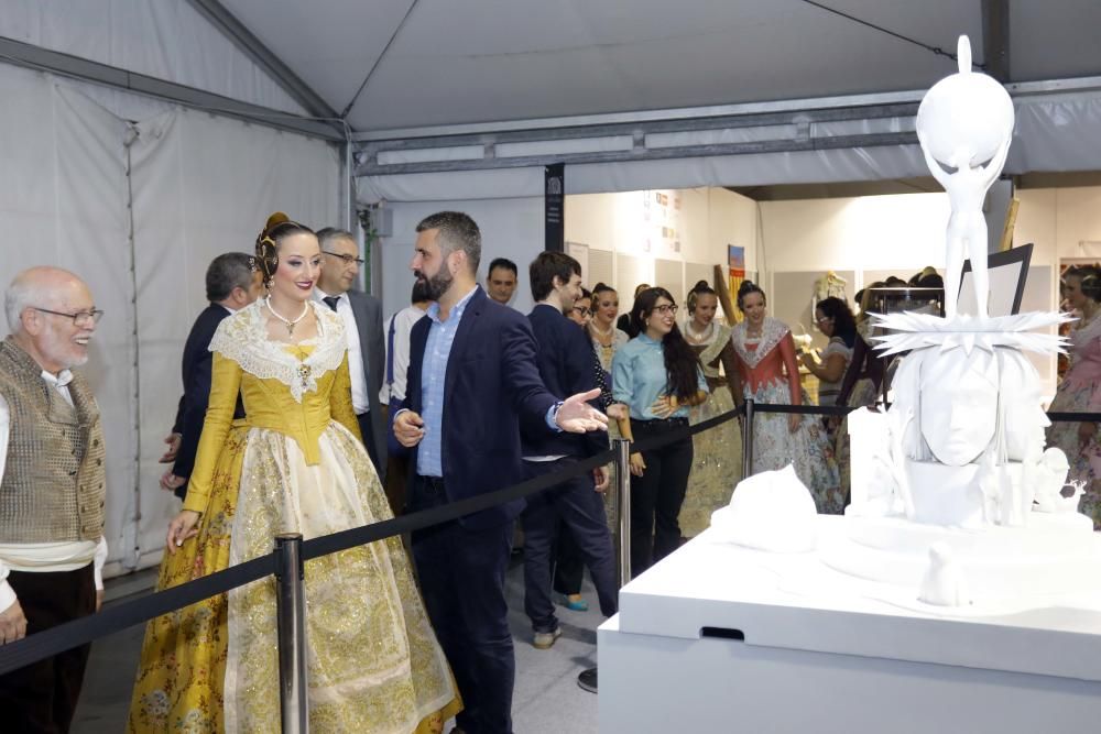 Inauguración de la exposición de fallas de Sección Especial