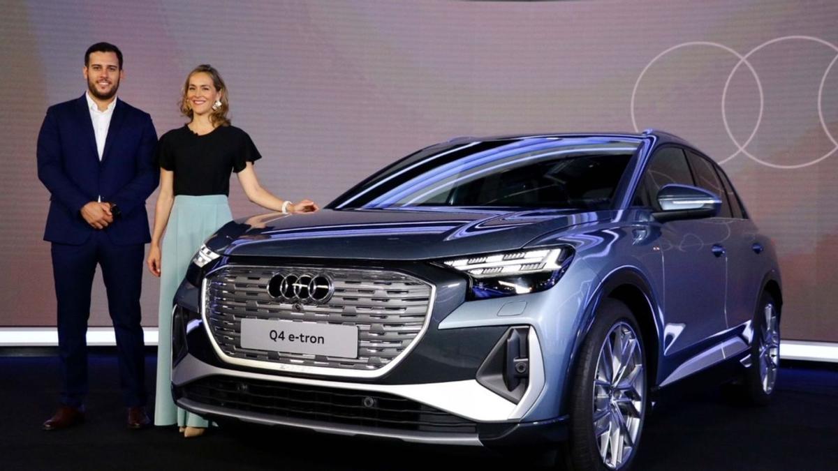 Presentación en las Islas del Q4-etron, uno de los nuevos modelos eléctricos de la marca germana. | | LP/DLP