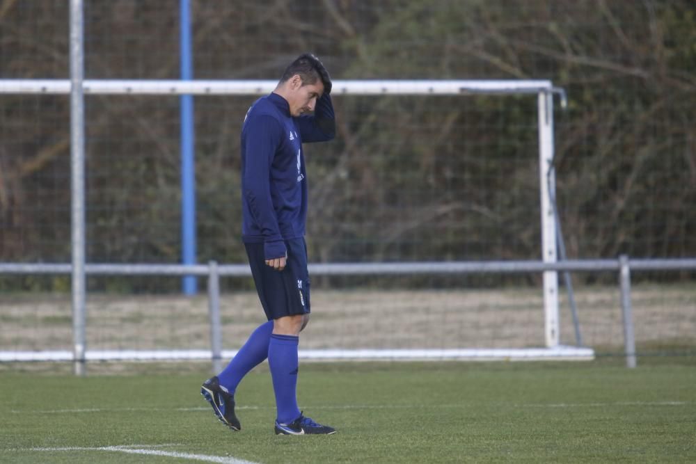 Entrenamiento del Real Oviedo