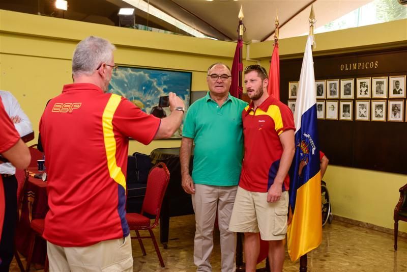 Entrenamiento en el Metropole para los Paralímpico