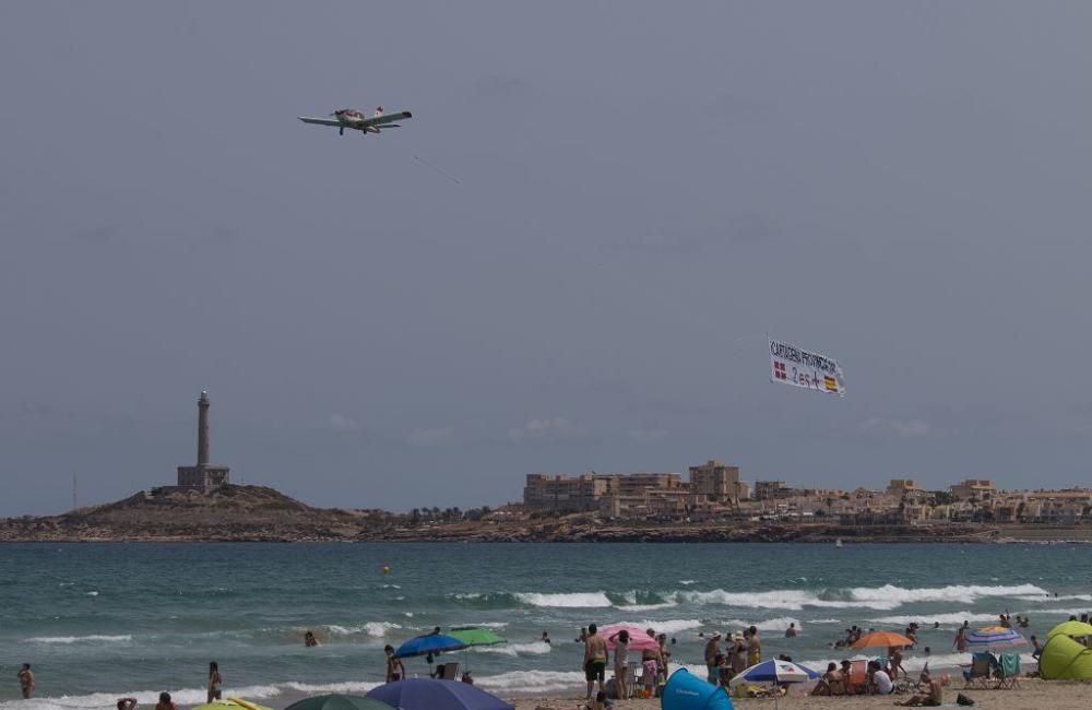 Avioneta provincialista en Cartagena