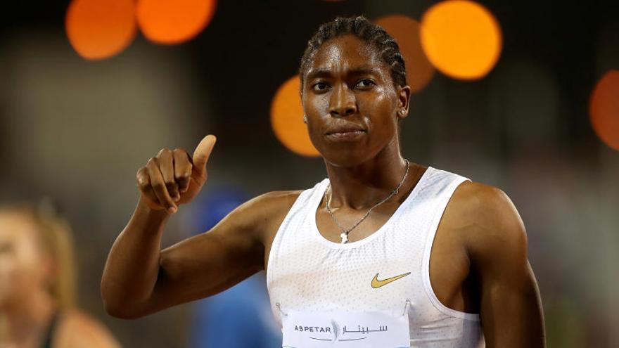 La atleta sudafricana Caster Semenya