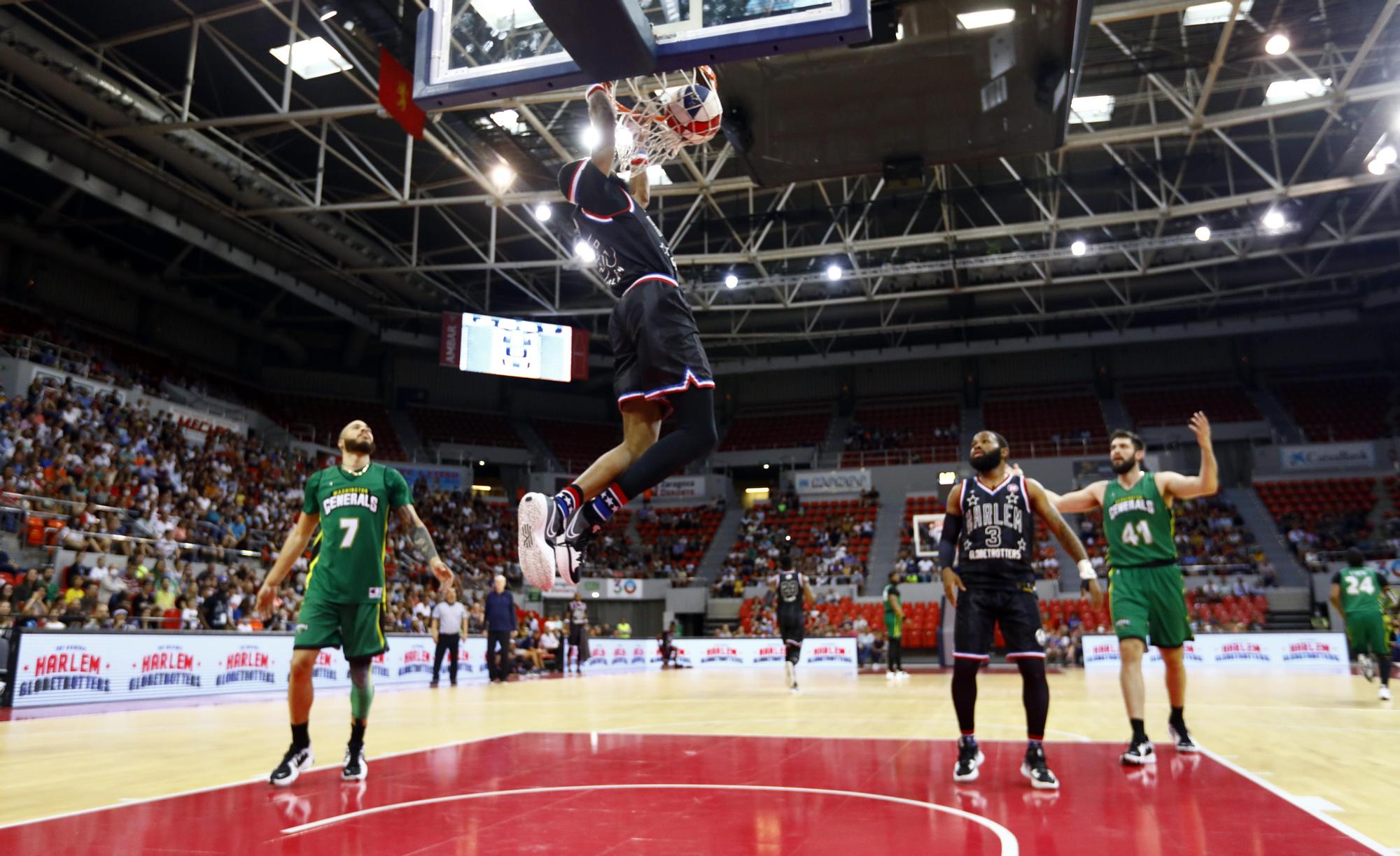 Así ha sido la exhibición de los Globetrotters