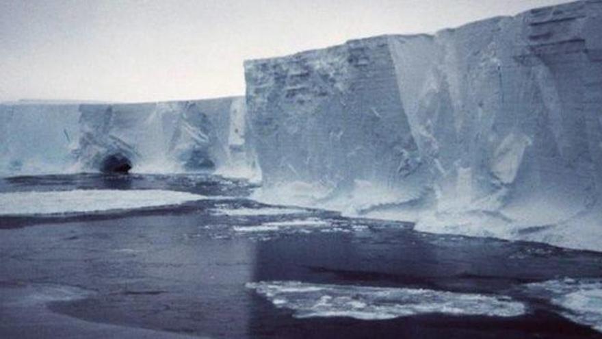 Glaciares de la Antártida.