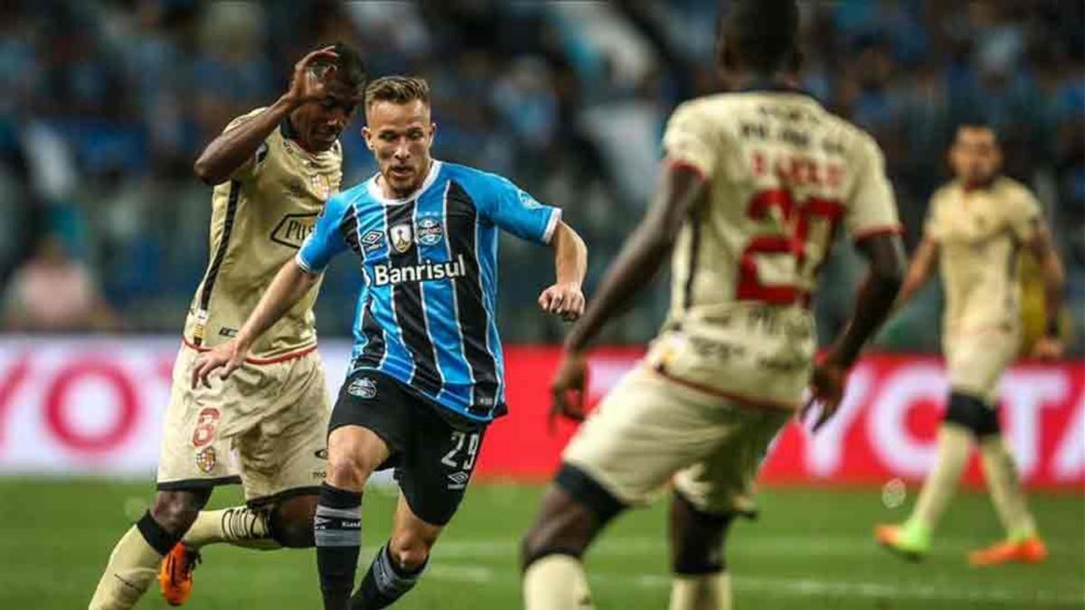 Arthur juega la final de la Copa Libertadores