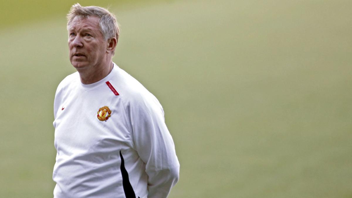 Sir Alex Ferguson, técnico del Manchester United desde 1986 a 2013