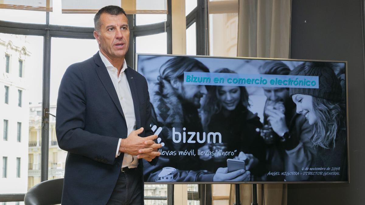 Ángel Nigorra, el director ejecutivo de Bizum, ha dado una conferencia en Zaragoza este lunes.
