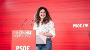 Archivo - La portavoz adjunta de la Comisión Ejecutiva Federal del PSOE, Enma López, durante una rueda de prensa posterior a la reunión de la Comisión Ejecutiva Federal del PSOE, a 30 de marzo de 2026, en Madrid (España).v