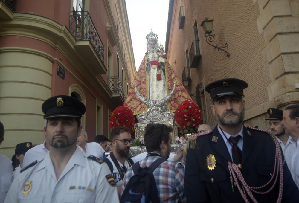 La Virgen de la Fuensanta regresa al Santuario