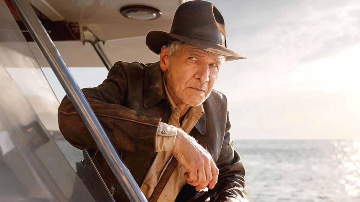 Harrison Ford en 'Indiana Jones y el dial del destino'.