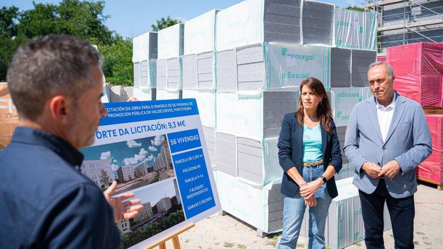 56 pisos elevan a 300 las futuras viviendas públicas en Pontevedra